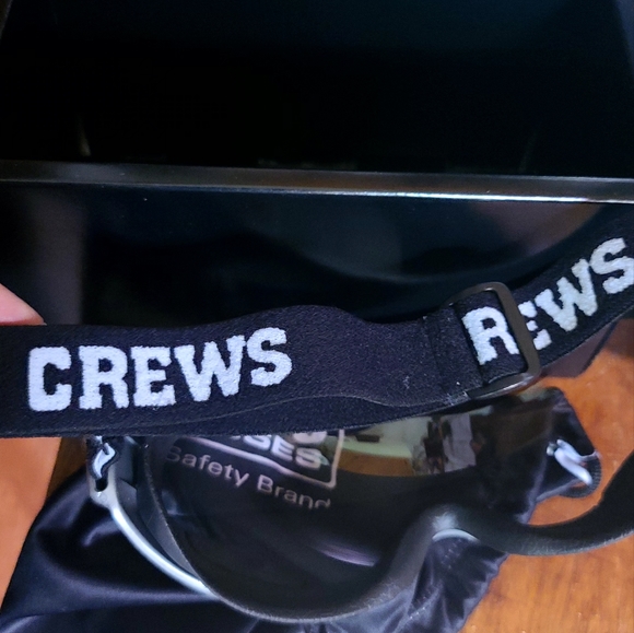 CREWS glasses PGX1 safety Goggles anti fog MRC SAFETY NWT in box - Picture 3 of 10